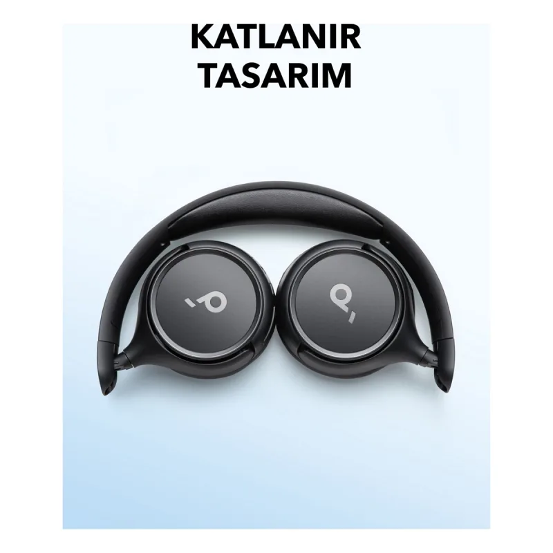 Anker SoundCore H30i Siyah Kulak Üstü Bluetooth Kulaklık