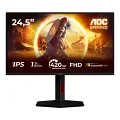 AOC 25G4KUR 24.5" 0.3 ms Full HD Pivot IPS 400 Hz Oyuncu Monitörü