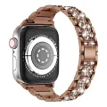 Apple Watch 40mm Wiwu Three Beads Set Auger Metal Kordon Rose Gold