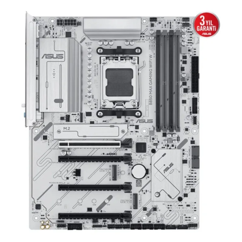 Asus B850 Max Gaming Wi-Fi W AMD AM5 DDR5 ATX Anakart