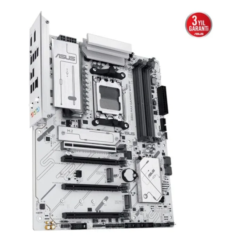 Asus B850 Max Gaming Wi-Fi W AMD AM5 DDR5 ATX Anakart