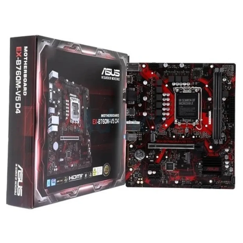 ASUS EX-B760M-V5 D4-CSM 5333MHZ(OC) M.2 1700P MATX DDR4 ANAKART