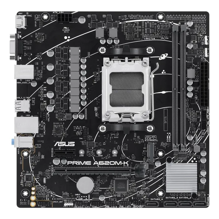 Asus Prime A620M-K AMD AM5 DDR5 Micro ATX Anakart