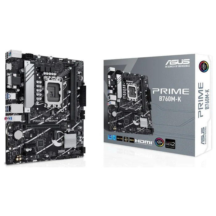 Asus Prime B760M-K Intel LGA1700 DDR5 Micro ATX Anakart