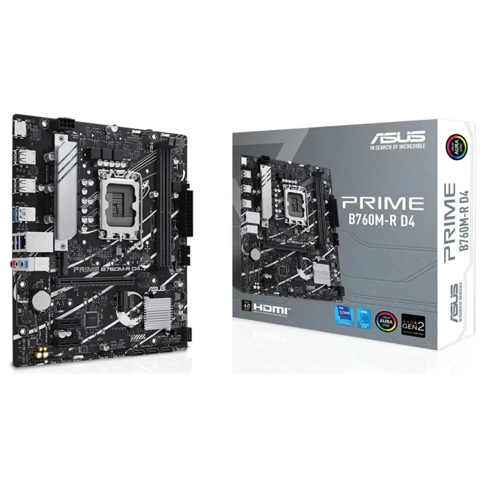 Asus Prime B760M-R D4 Intel LGA1700 DDR4 Micro ATX Anakart