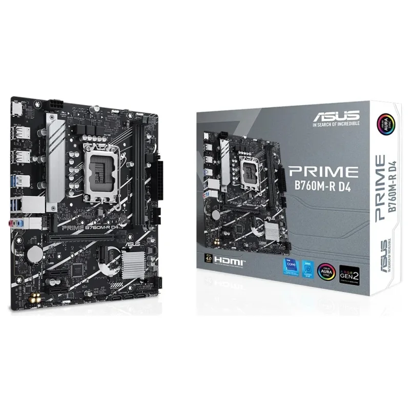 Asus Prime B760M-R D4 Intel LGA1700 DDR4 Micro ATX Anakart