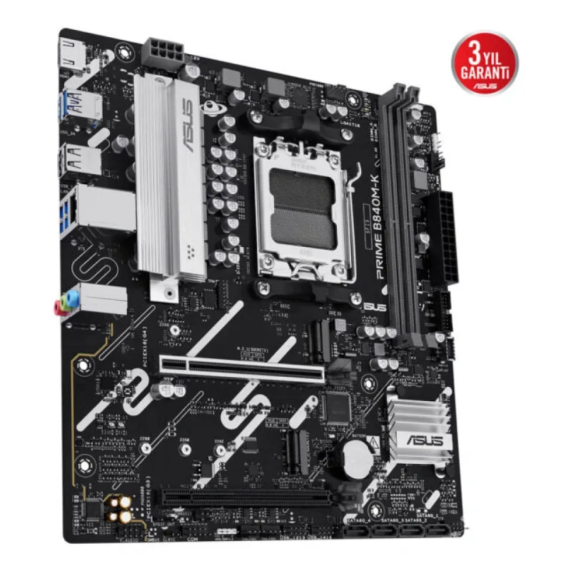 Asus Prime B840M-K AMD AM5 DDR5 Micro ATX Anakart