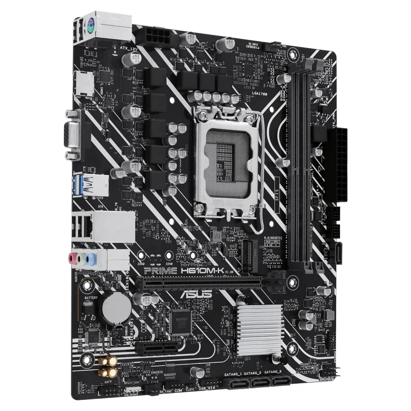 Asus Prime H610M-K ARGB Intel LGA1700 DDR5 Micro ATX Anakart