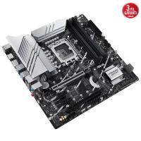 ASUS Prime Z790M-PLUS 7200MHz (OC) DDR5 Soket 1700 M.2 HDMI DP mATX Anakart