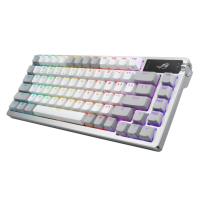 ASUS ROG AZOTH ROG NX SNOW SWİTCH RGB KABLOSUZ TÜRKÇE MEKANİK BEYAZ GAMİNG KLAVYE