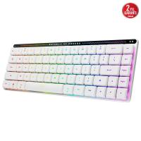 ASUS ROG Falchion RX Low Profile Red Switch RGB Kablosuz Türkçe Mekanik Beyaz Gaming Klavye