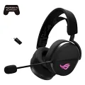 Asus ROG Pelta Siyah RGB Kablosuz Kulak Üstü Oyuncu Kulaklığı