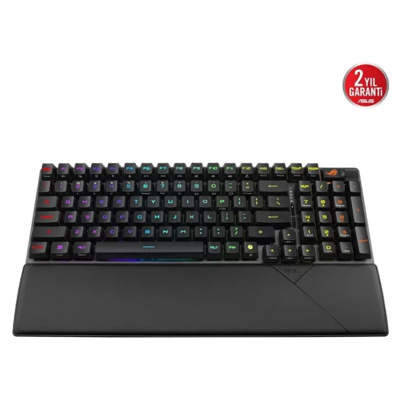 Asus ROG Strix Scope II 96 Wireless RGB %96 RX Red Switch Kablolu/Kablosuz Mekanik Oyuncu Klavyesi