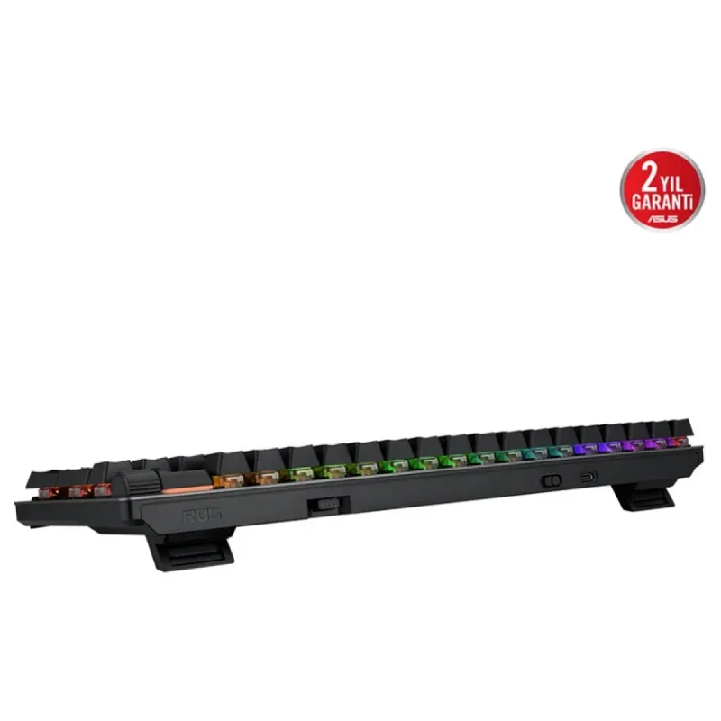 Asus ROG Strix Scope II 96 Wireless RGB %96 RX Red Switch Kablolu/Kablosuz Mekanik Oyuncu Klavyesi