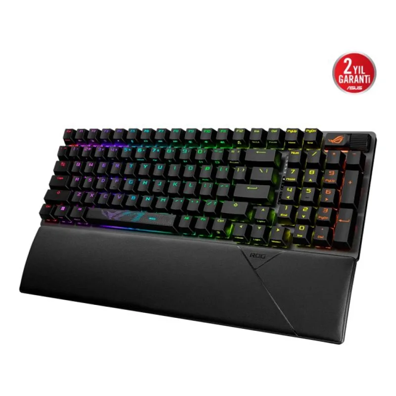 Asus ROG Strix Scope II 96 Wireless RGB NX Snow Switch Kablolu/Kablosuz Mekanik Oyuncu Klavyesi