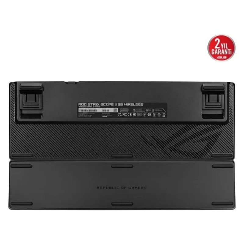 Asus ROG Strix Scope II 96 Wireless RGB NX Snow Switch Kablolu/Kablosuz Mekanik Oyuncu Klavyesi