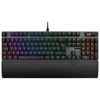 ASUS ROG STRIX SCOPE II TÜKÇE TUŞ DİZİLİMİ ROG NX SNOW MEKANİK SWITCH AURA SYNC RGB VE BİLEK DESTEĞİ