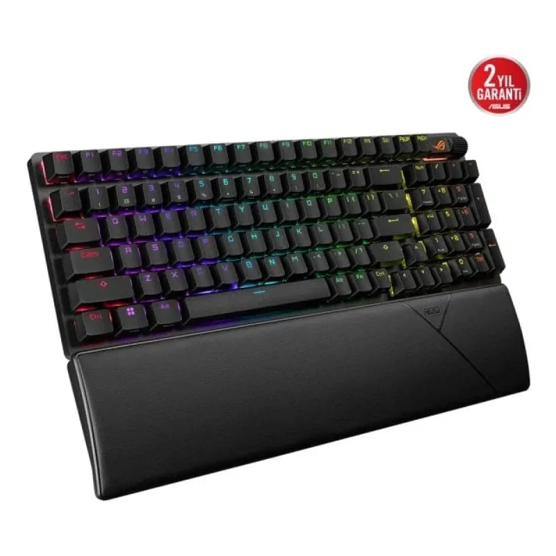 ASUS ROG STRIX SCOPE II TÜKÇE TUŞ DİZİLİMİ ROG NX SNOW MEKANİK SWITCH AURA SYNC RGB VE BİLEK DESTEĞİ