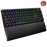 ASUS ROG STRIX SCOPE II TÜKÇE TUŞ DİZİLİMİ ROG NX SNOW MEKANİK SWITCH AURA SYNC RGB VE BİLEK DESTEĞİ