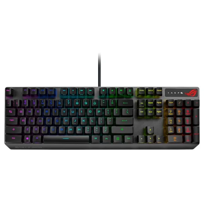 ASUS ROG Strix Scope RX Blue Switch IP57 Su Geçirmez ve Toza Dayanıklı Türkçe Optik Mekanik Gaming Klavye