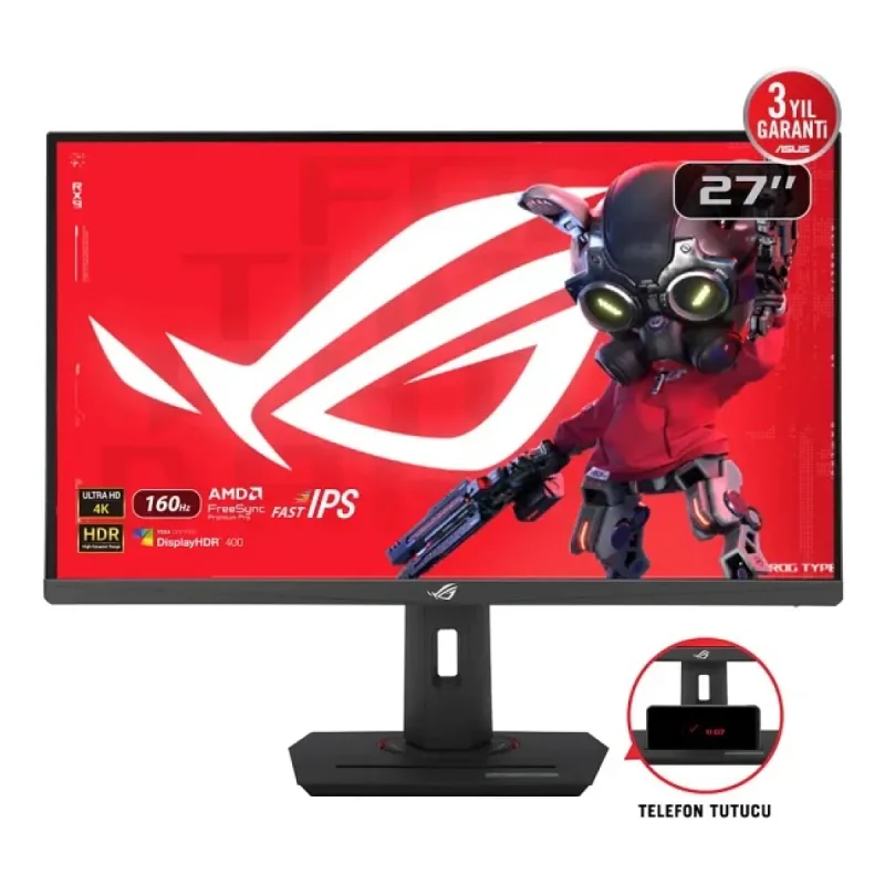 Asus ROG Strix XG27UCS 27" 1 ms 4K Pivot IPS 160 Hz Oyuncu Monitörü