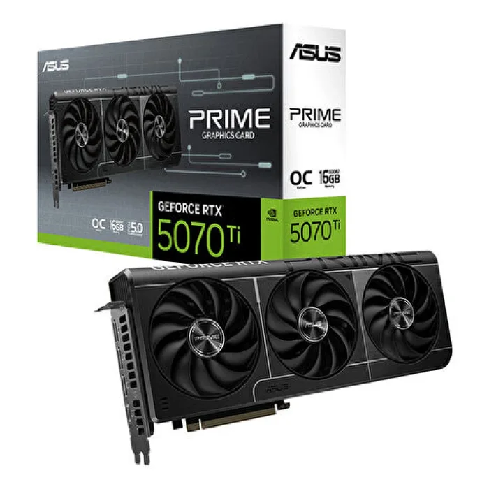Asus RTX 5070 TI Prime OC Edition PRIME-RTX5070TI-O16G 256 Bit GDDR7 16 GB Ekran Kartı