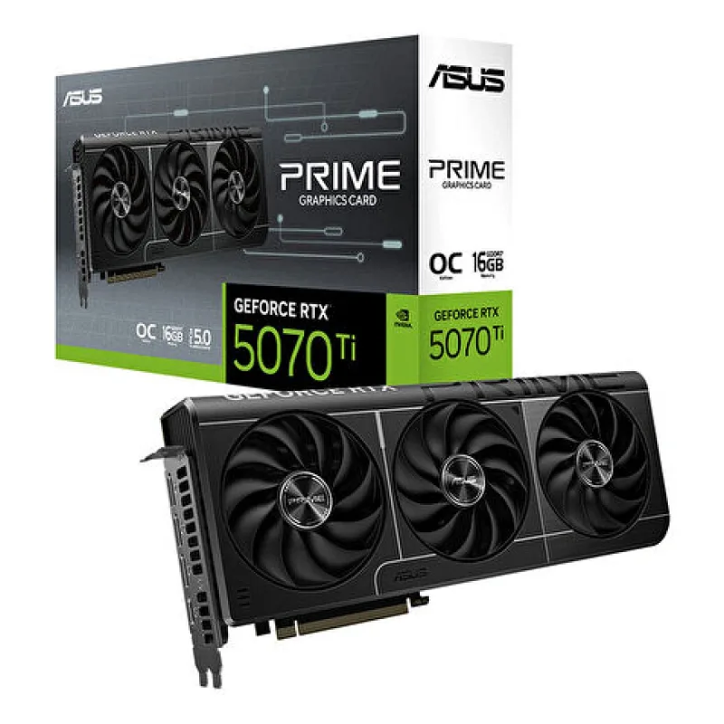 Asus RTX 5070 TI Prime OC Edition PRIME-RTX5070TI-O16G 256 Bit GDDR7 16 GB Ekran Kartı