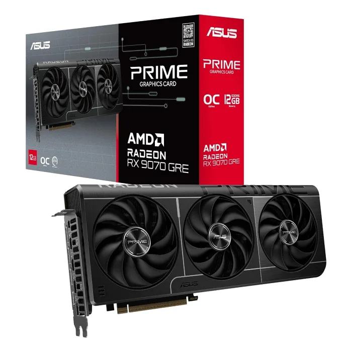 Asus RX 9070 GRE Prime OC Edition PRIME-RX9070GRE-O12G 192 Bit GDDR6 12 GB Ekran Kartı