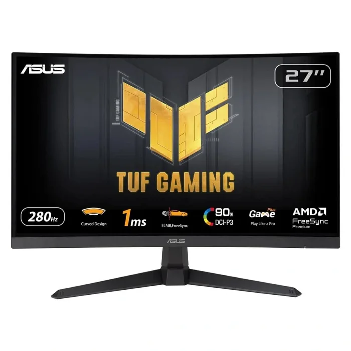 Asus TUF Gaming VG27VQM1B 27" 1 ms Full HD Curved 280 Hz Oyuncu Monitörü