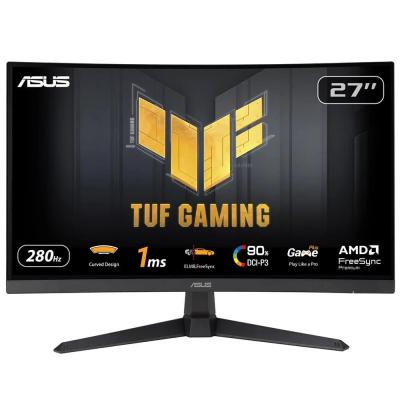 ASUS TUF GAMİNG VG27VQM1B 27 İNÇ 280HZ 1MS FULL HD ADAPTİVE SYNC FAST VA KAVİSLİ GAMİNG MONİTÖR