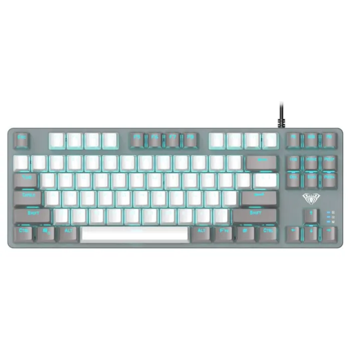 Aula F3287 Blue Switch Kablolu Mekanik Oyuncu Klavyesi
