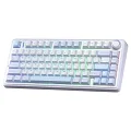 Aula F75 Mekanik RGB TKL Gray Switch Kablosuz Makrolu Hot Swap Klavye Buz Mavisi