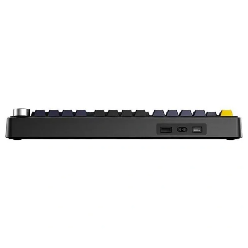 Aula F75 Mekanik Rgb Tkl Gray Switch Kablosuz Makrolu Hot Swap Klavye Siyah