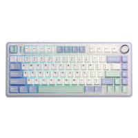 Aula F75 Bej RGB %75 TKL GrayWood V4 Switch Kablolu/Kablosuz Mekanik Oyuncu Klavyesi Pastel - Bej 