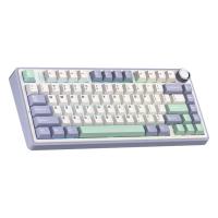 Aula F75 Bej RGB %75 TKL GrayWood V4 Switch Kablolu/Kablosuz Mekanik Oyuncu Klavyesi Pastel - Bej 