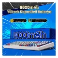 Aula F99 3 Modlu RGB Hot Swap Mekanik GrayWood V3 Switch Kablosuz Makrolu Gaming Klavye Comic