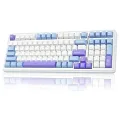 Aula F99 3 Modlu RGB Hot Swap Mekanik Reaper Switch Kablosuz Makrolu Klavye Mavi