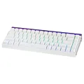 Aula Hero 68 HE Manyetik Klavye Rapid Trigger Meteor Switch 8000Hz RGB Neon TKL Hot Swap Oyuncu Klavyesi Beyaz