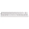 Aula Hero 68 HE Manyetik Klavye Rapid Trigger Meteor Switch 8000Hz RGB Neon TKL Hot Swap Oyuncu Klavyesi Beyaz