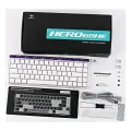 Aula Hero 68 HE Manyetik Klavye Rapid Trigger Meteor Switch 8000Hz RGB Neon TKL Hot Swap Oyuncu Klavyesi Beyaz