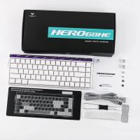 AULA HERO WIN 68 HE METEOR MEKANİK BEYAZ KABLOSUZ KLAVYE