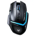 Aula S12 Pro Siyah Makrolu Ergonomik Optik Kablolu Oyuncu Mouse