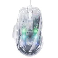 AULA S80 7200 DPI 7 TUŞLU RGP ŞEFFAF OPTİK MOUSE