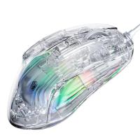 AULA S80 7200 DPI 7 TUŞLU RGP ŞEFFAF OPTİK MOUSE