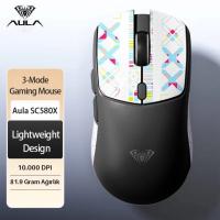 AULA SC580X LİGHTWEİGHT KABLOLU VE KABLOSUZ MOUSE SİYAH