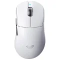 Aula SC900 Pro Beyaz Şarjlı Optik Kablolu/Kablosuz Oyuncu Mouse