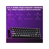AULA WIN 68 HE EDİTİON BLACK MEKANİK KABLOSUZ KLAVYE
