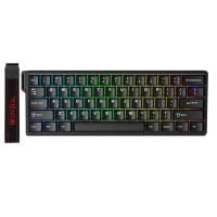 AULA WİN60 HE MANYETİK KLAVYE RAPİD TRİGGER GRAYWOOD SWTİCH 8000HZ RGB TKL HOT SWAP OYUNCU KLAVYESİ SİYAH