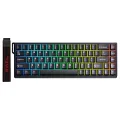 Aula Win68 HE Manyetik Klavye Rapid Trigger GrayWood Switch 8000Hz RGB TKL Hot Swap Oyuncu Klavyesi Siyah