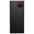 BASEUS ADAMAN METAL OVERSEAS EDITION SİYAH 20.000 MAH DİJİTAL EKRANLI POWERBANK